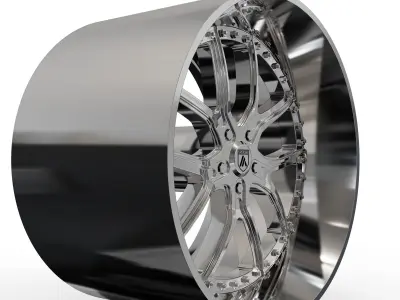ASANTI AF150 WHEEL 3D MODEL 3D model