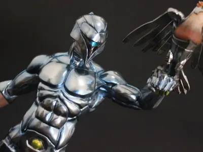 Quicksilver Rayo de Plata Silverhawks Halcones galacticos STL  3D print model