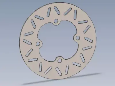 Brake disks designs Free 3D model