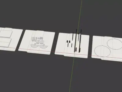 Wheel Chair Design 2025 Low-poly 3D model Low-poly 3D model