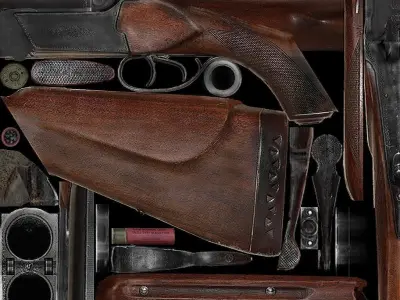 texture weapons Free 3D model