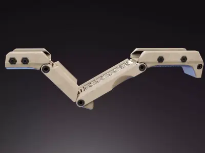 Adjustable Front Grip Low-poly 3D model