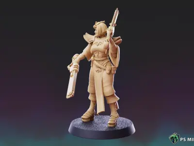 Divine Order - Initiate Pose 3 3D print model