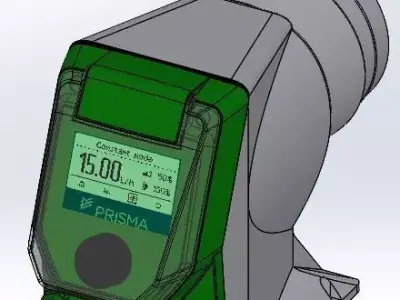 Chemical Dosing Metering pump Pisma 3D model