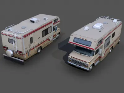 Lindy 350 RV 1986 3D model