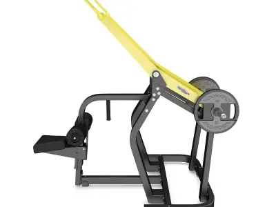 Technogym - Plate Loaded - Pulldown 3D model
