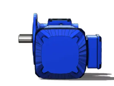 Motorredutor SEW SF57DRN90SP2 Gearmotor 3D model