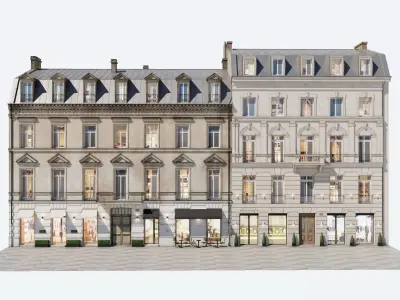 Facades Vol4 1 3D model