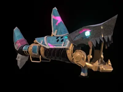 Jinx Fishbone Arcane 3D model