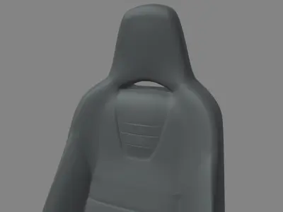Car Seat 020 3D model