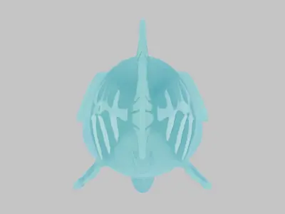 Ghost Anglerfish 3D Model Low-poly 3D model