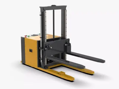 AGV Forklift Stacker 3D model