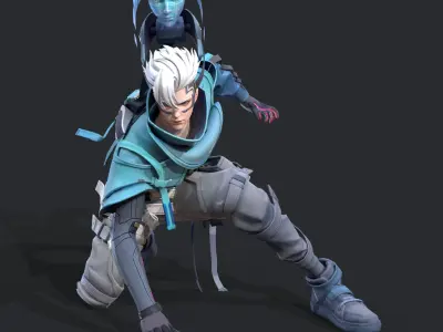 secret service 3D model