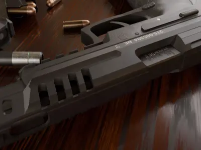 HK VP9 Match  3D model