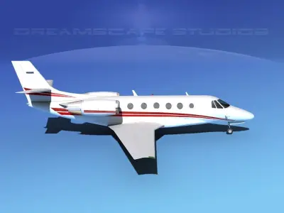 Cessna C560XL Citation V06 3D model