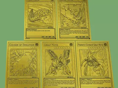 INSECT MONSTERS PACK 1 - YUGIOH 3D print model