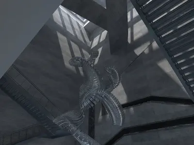 Museum Hall 3D model