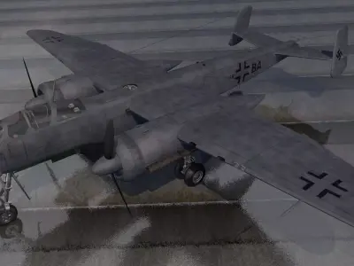Heinkel He-219 A-7 Uhu Nachtjager 3D model