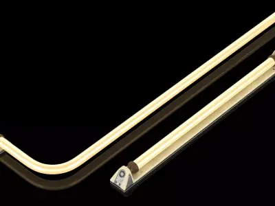 Sci-fi Neon Lamp PBR 3D model