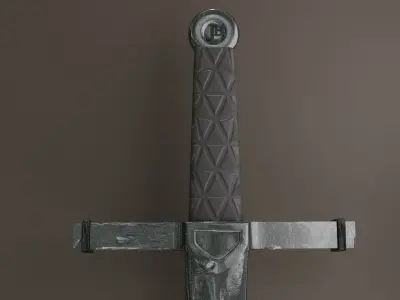 Dagger - Dolch Free 3D model