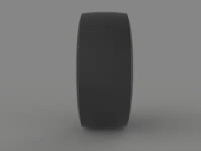 NASCAR wheel 3D model