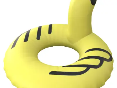 Duck Floatie 3D model