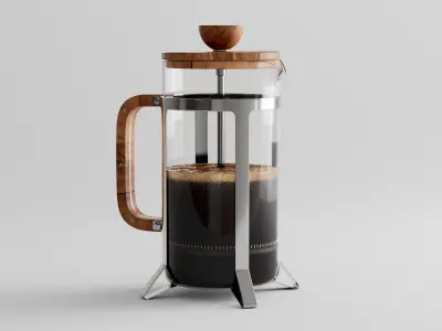 Hario French Press 3D model