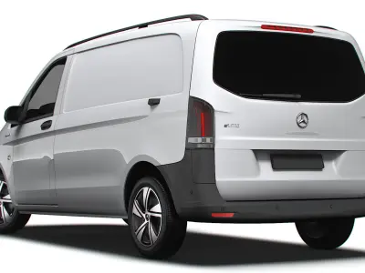 Mercedes Benz eVito Panel Van L1 2024 3D model
