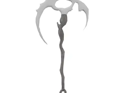 Cartoon Blade v1 001 Low-poly 3D model