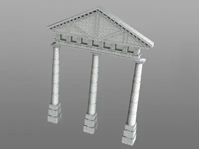Colosseum Gate 2 3D model