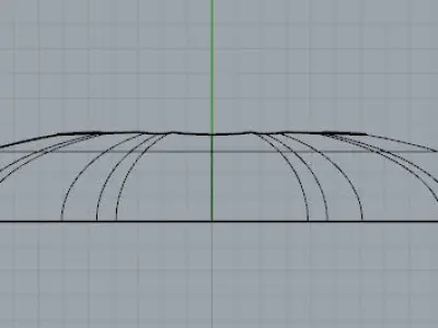 Margherita con superf  bomb Free 3D model