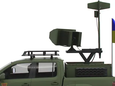 Volkswagen Amarok REW Bukovel 2022 3D model