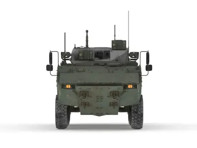 VPK 7829 Bumerang Low Poly Low-poly 3D model