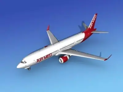Boeing 737-900ER Air Med 3D model