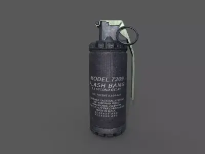 grenades model 7290 Low-poly 3D model