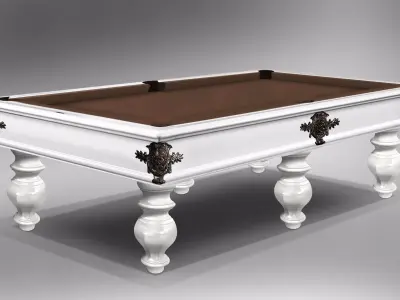 POOL TABLE BILLIARD CAVICCHI VIRGILIO 9ft Free 3D model