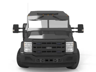 Tactical vehicle 3D model