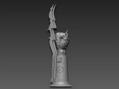 Predator hand 3D print model