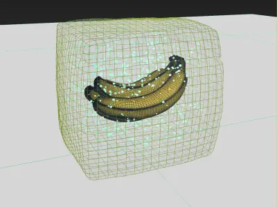 Ice cube 3D model