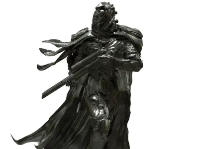 Desert Tactical sniper future armour 3D model