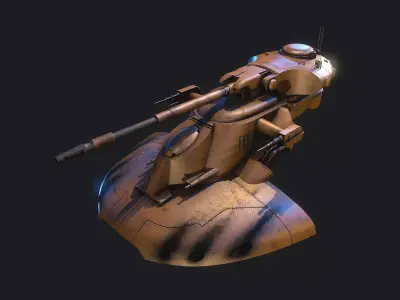 AAT Battle Star Wars 3D model