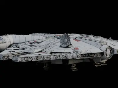 Millenium Falcon 3D model