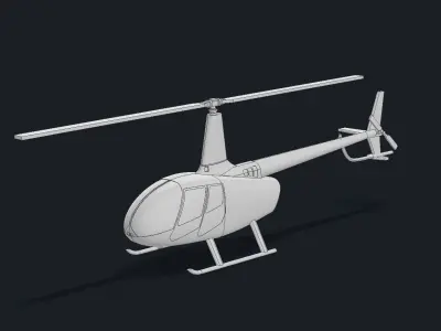 robinson r66 3D print model