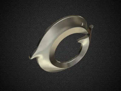 irisbus logo 3D model