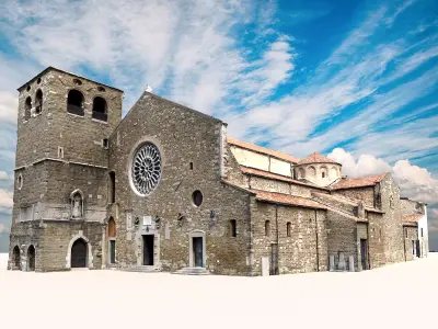 San Giusto Cathedral Low-poly 3D model