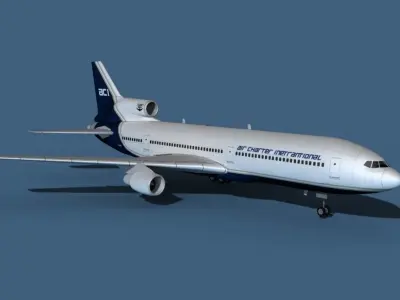 Lockheed L-1011-50 Air Charter Intl 3D model