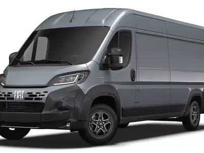 Fiat e Ducato Van L4H2 2024 3D model