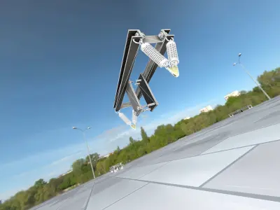 Electricity Poles Insulators 6 - Object 103 Low-poly 3D model