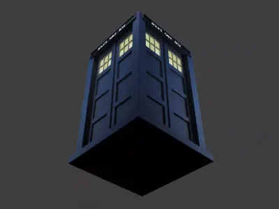 TARDIS 3D model