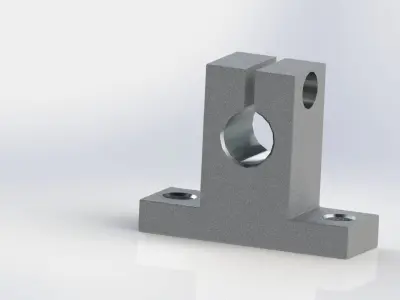 Shaft support SK 3D model